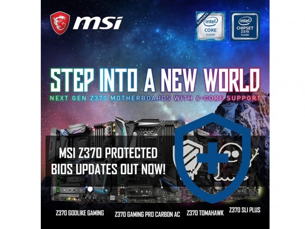MSI、Z370マザーボードに「Spectre/Meltdown」対応BIOSの提供開始