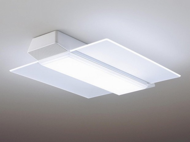 音楽も聞けるスマホ対応シーリングライト、パナソニック「AIR PANEL LED THE SOUND」