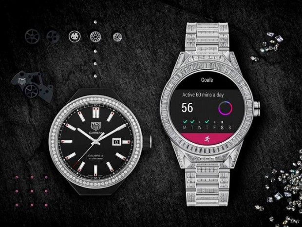 2,000万円オーバーの超高級スマートウォッチ誕生。TAG Heuerが“フルダイヤモンド”モデルを発表