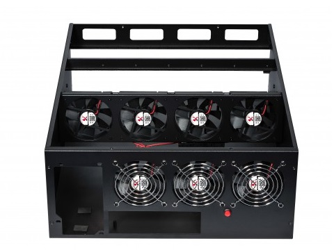 6枚のVGAを搭載できるラックマウント対応マイニングPCケース、Spire「RACKSPER 4U」
