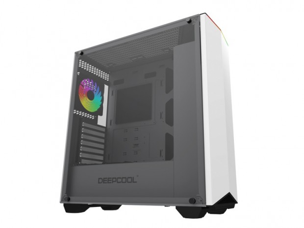 RGBイルミとガラスパネルで魅せるミドルタワー、Deepcool「EARLKASE RGB」にホワイトモデル