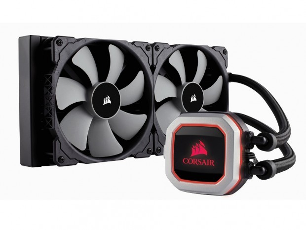 RGB LED搭載のセミファンレスオールインワン水冷、CORSAIR「Hydro PRO RGB」