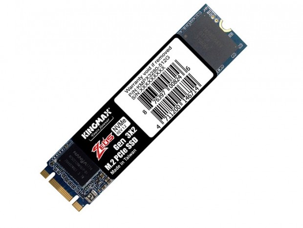 KINGMAX、PCIe3.0（x2）接続のNVMe M.2 SSD「ZEUS PX3280」シリーズ