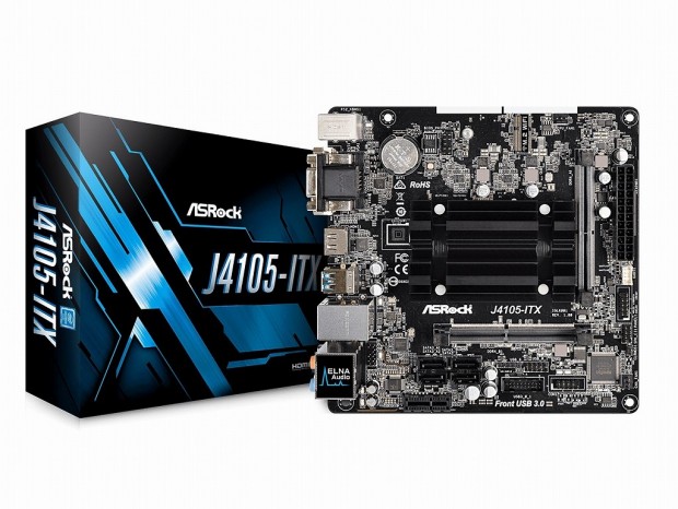 “Gemini Lake”ことCeleron J4105オンボードのMini-ITXマザー、ASRock「J4105-ITX」＆「J4105B-ITX」