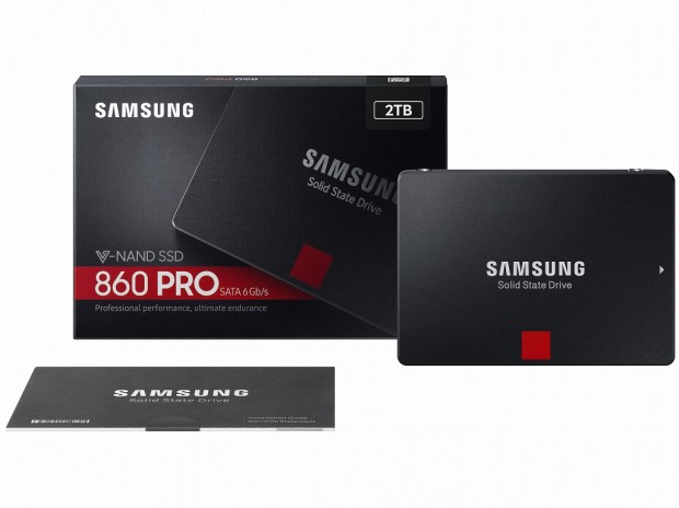 書込耐性最高4,800TBW。64層V-NAND採用のSATA3.0 SSD「Samsung SSD 860 PRO/EVO」