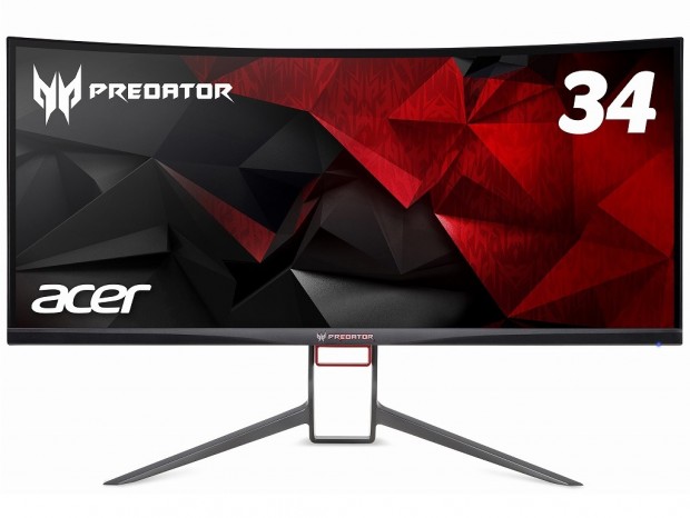 日本エイサー、120Hz駆動のG-SYNC対応34型曲面液晶「X34Pbmiphzx」25日発売