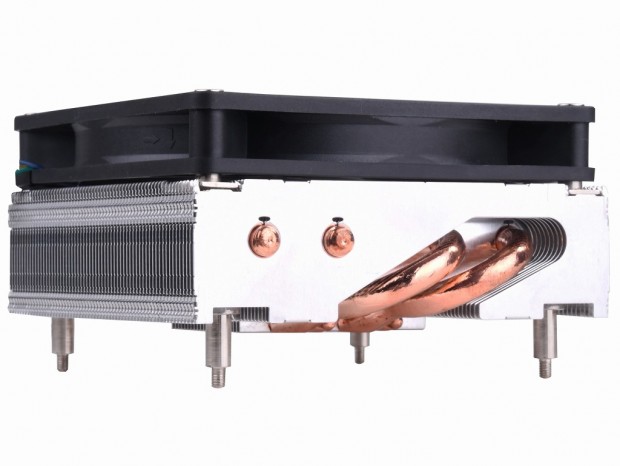 全高わずか47mmの超ロープロCPUクーラー、SilverStone「Argon AR11」