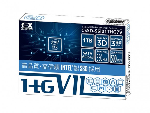 CFD、Intelコラボの「CFD EX.」シリーズ発表。第1弾SSDは1月下旬より発売開始