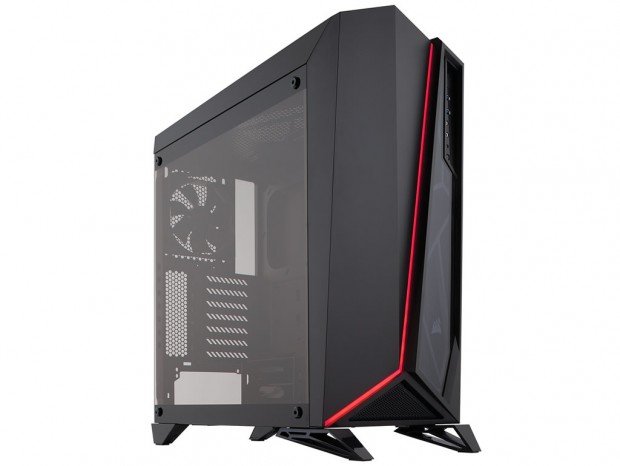 フロントと左サイドに強化ガラスを採用。CORSAIR「SPEC-OMEGA」シリーズ