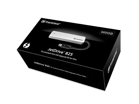 Thunderboltドライブとしても使える、Mac向けSSDアップグレードキット「JetDrive 825」