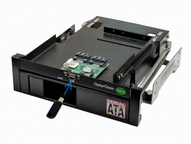 Addonics、最高度の暗号化モジュールを搭載した5インチリムーバブルラックを発売