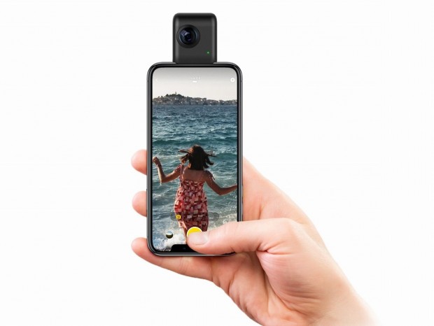 iPhoneで4K・2000万画素の360°撮影ができる、360°カメラの高画質版「Insta360 Nano S」