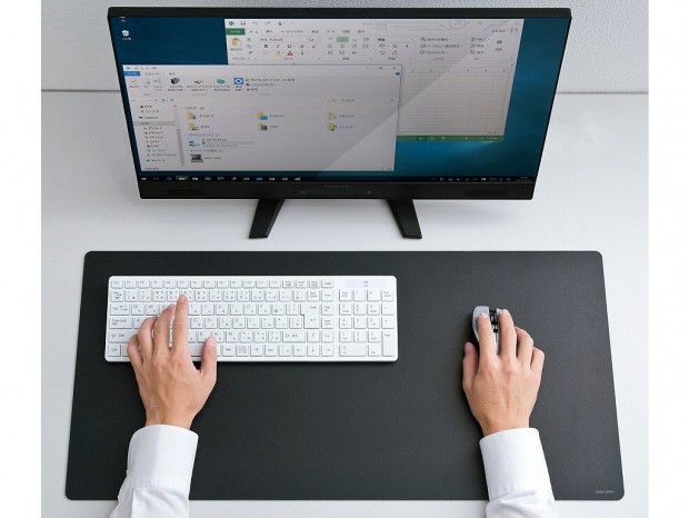 幅720mmの大判ハードマウスパッド、サンワサプライ「MPD-NS3-72」