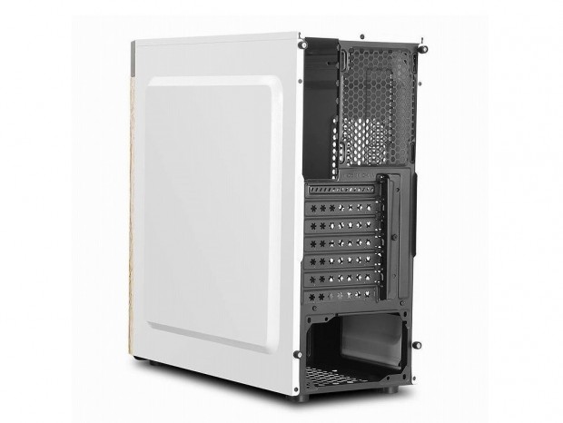 木目調フロントパネルのミドルタワーPCケース、Segotep「Harmony-W」