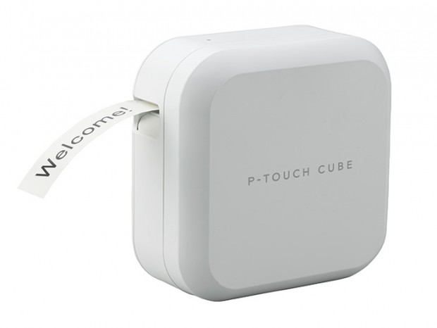 ブラザー、スマホ向けラベルライター「P-TOUCH CUBE」に幅広テープ対応の上位版