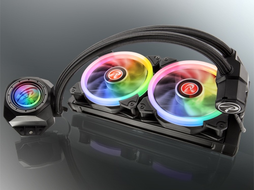フローメーターとRGB LED搭載のオールインワン水冷、RAIJINTEK「ORCUS 240」