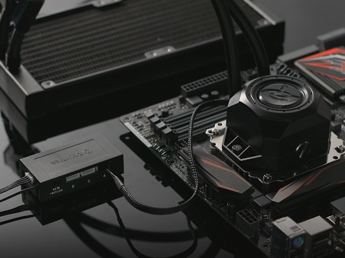 フローメーターとRGB LED搭載のオールインワン水冷、RAIJINTEK「ORCUS 240」