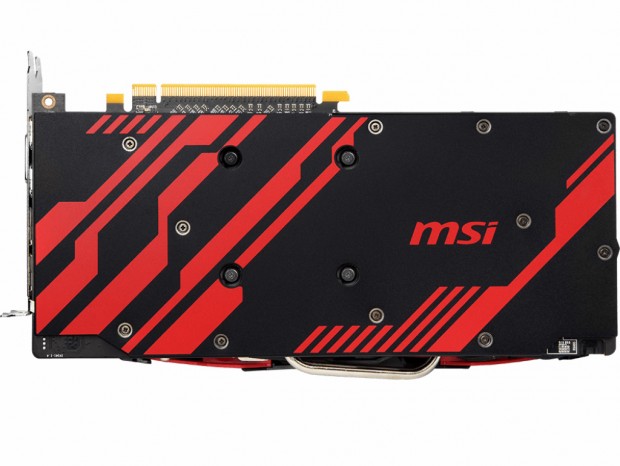 MSI、赤・黒ツートンカラーのRX 580 OC「Radeon RX 580 ARMOR MK2 8G OC」