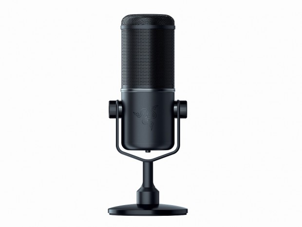 Razer、ハイパスフィルタやリミッター搭載のゲーム実況向けマイク「Razer Seiren Elite」