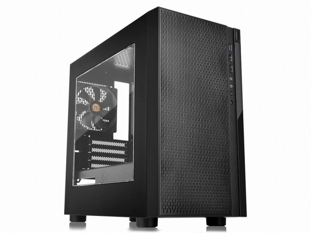 売価3,000円台のミニタワーPCケース、Thermaltake「Versa H17/H18」