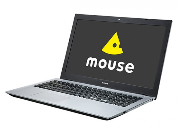 マウス、10時間超バッテリ動作時間を謳う15.6型フルHDノート
