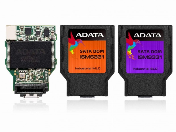 -40～90℃のワイドレンジに対応するSATA DOMモジュール、ADATA「ISMS331」