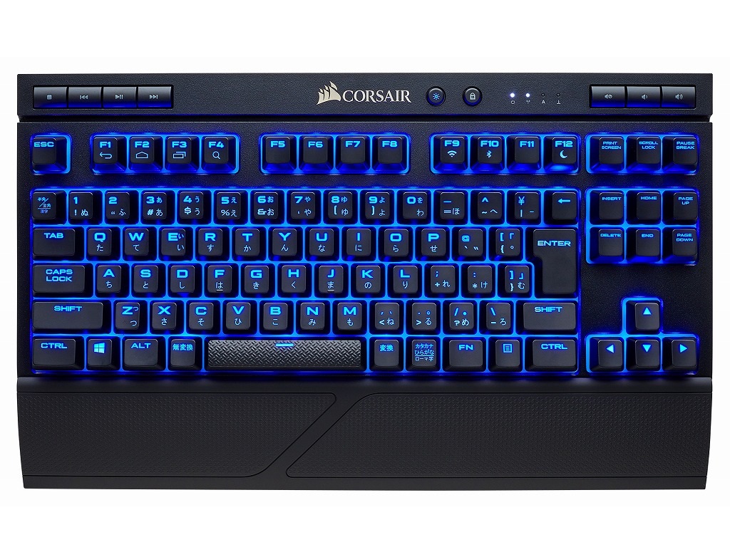 Cherry MX Red採用のメカニカルキーボード、CORSAIR「K63 Wireless」17
