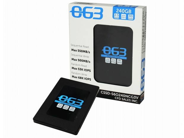 CFD、3D TLC搭載のエントリーSATA3.0 SSD「S6ONCG3V」シリーズ