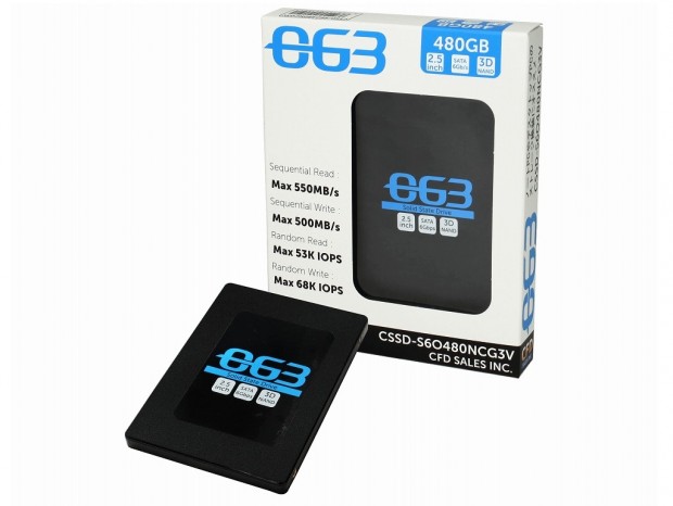 CFD、3D TLC搭載のエントリーSATA3.0 SSD「S6ONCG3V」シリーズ