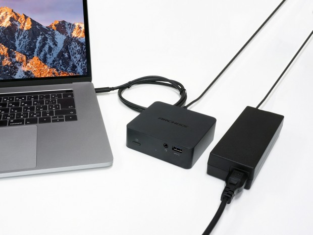 VESAマウンタ対応のUSB Type-C多機能ドックがアーキサイトから