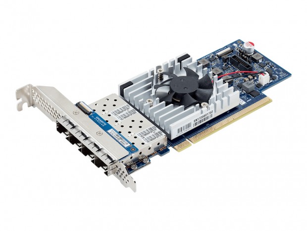 GIGABYTE、ロープロファイル対応の4ポート10ギガビットLANカード「CLN4M34」