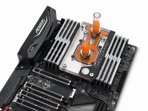 GIGABYTE/MSI X399シリーズに対応するモノウォーターブロックがEK Water Blocksから