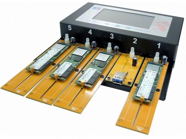 3台同時コピー対応のNVMe SSDデュプリケータがオリエントコンピュータから