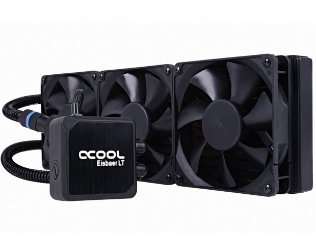厚さ25mmの銅製ラジエターを採用するオールインワン水冷、Alphacool「Eisbaer LT」シリーズ