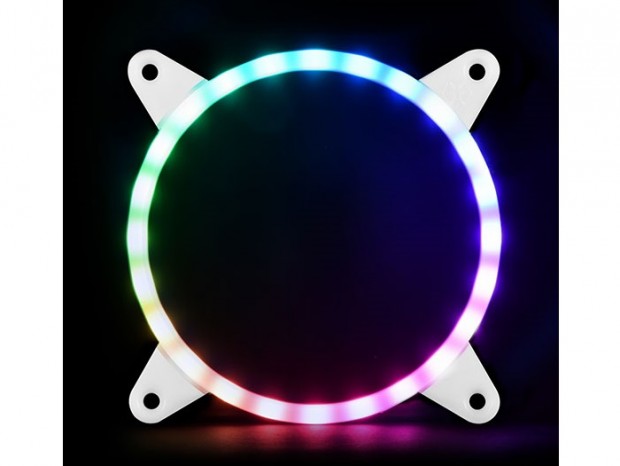 SilverStone、アドレス指定対応のRGB LEDファングリル「FG122/FG142」