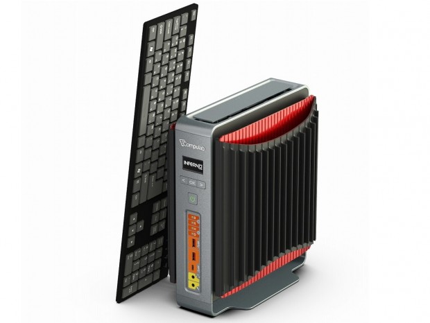 i7-7700KとGTX 1080を搭載するファンレスゲーミングPC、Compulab「Inferno」