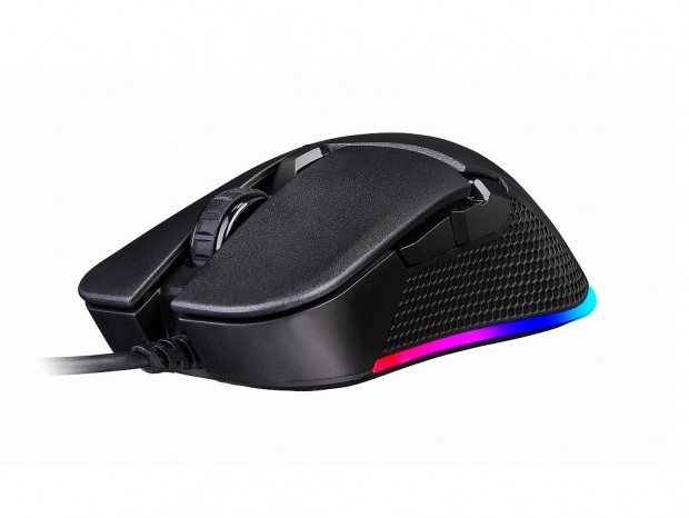 売価約4,000円のRGB LED搭載ゲーミングマウス、Tt eSPORTS「IRIS Optical RGB」