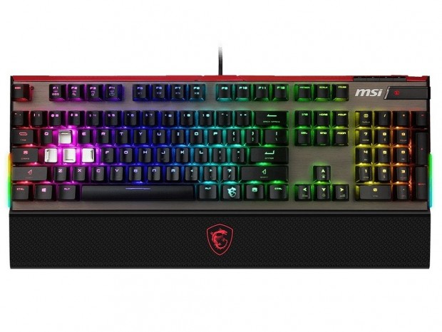 Mystic Light対応のCherry銀軸/赤軸搭載キーボード、MSI「Vigor GK80」＆「Vigor GK70」