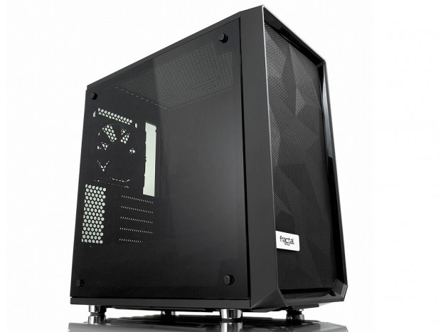 角型メッシュと強化ガラス採用ミニタワー、Fractal Design「Meshify C