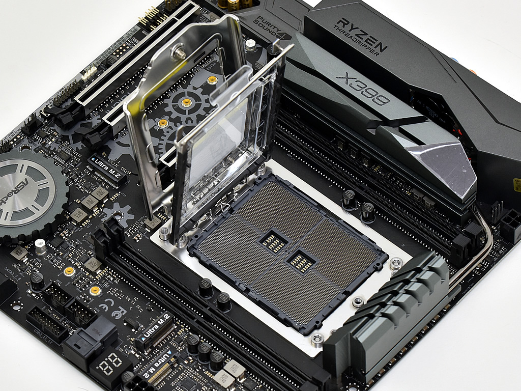 世界初のRyzen Threadripper対応MicroATXマザー、ASRock「X399M Taichi