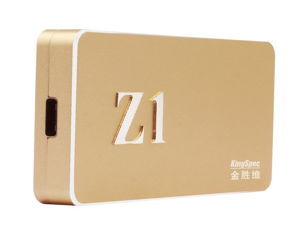 最大転送850MB/sec、SLC採用のUSB3.1 Gen.2対応ポータブルSSD、KingSpec「Z1」シリーズ