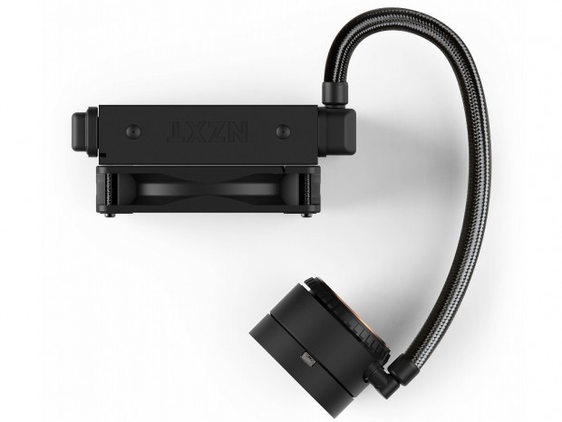 インフィニティミラーLED搭載のエントリー水冷ユニット、NZXT「Kraken M22」