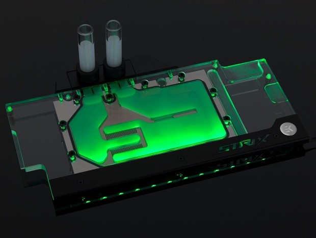 EK Water、ASUS製RX Vega 64向けウォーターブロック「EK-FC Radeon Vega Strix」