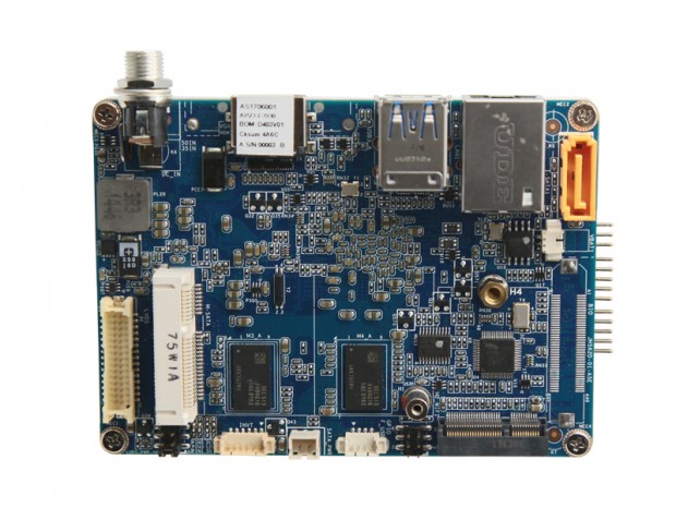 文庫より小さなPico-ITXサイズのApollo Lakeオンボードマザー、GIADA「AP23-N3350」