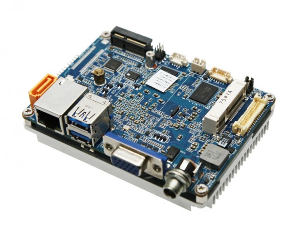文庫より小さなPico-ITXサイズのApollo Lakeオンボードマザー、GIADA「AP23-N3350」
