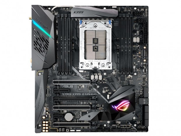 ASUS、Ryzen Threadripper対応ゲーミングマザー「ROG STRIX X399-E GAMING」発売