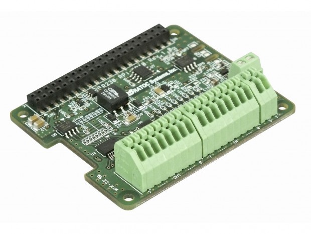 8入力/8出力搭載のRaspberry Pi専用デジタル入出力ボード、ラトック「RPi-GP10」シリーズ