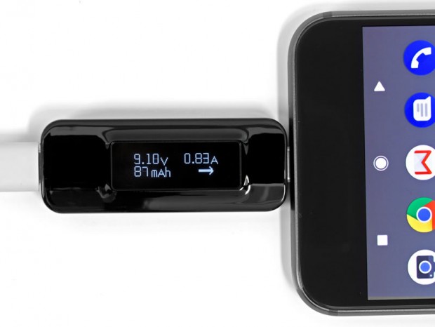 疑わしき充電器に白黒をつける、USB Type-Cコネクタ採用の電圧・電流チェッカー