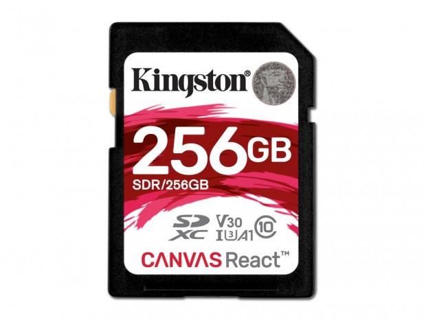 Kingston、4K撮影向け最大書込80MB/sの「Canvas React」などSD/microSD新シリーズ