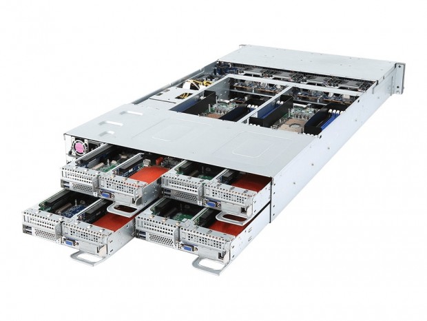 GIGABYTE、Xeonスケーラブル最大8基搭載の「H261-H60」など高密度サーバー3製品